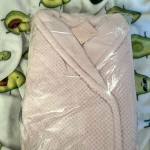 Ulta Beauty Blush Pink Waffle Knit Robe